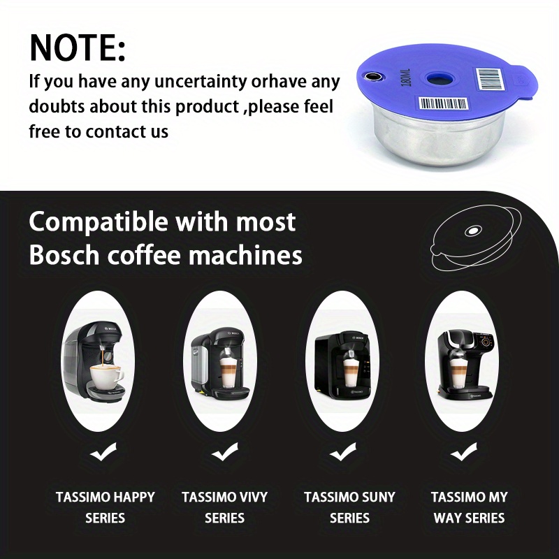 Applicable To Bosch And Tassimo Coffee Capsules Stainless - Temu