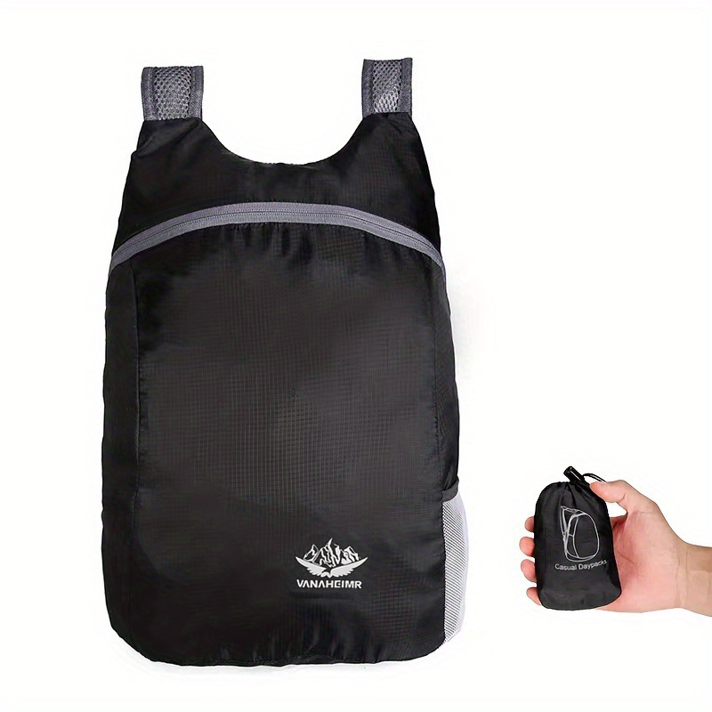E-shop Leichter und Tragbarer Faltbarer Mehrzweck-Kleiner Rucksack für Männer und Frauen, Outdoor-Reisen Sport Freizeit