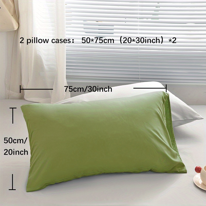 Light green best sale pillow cases