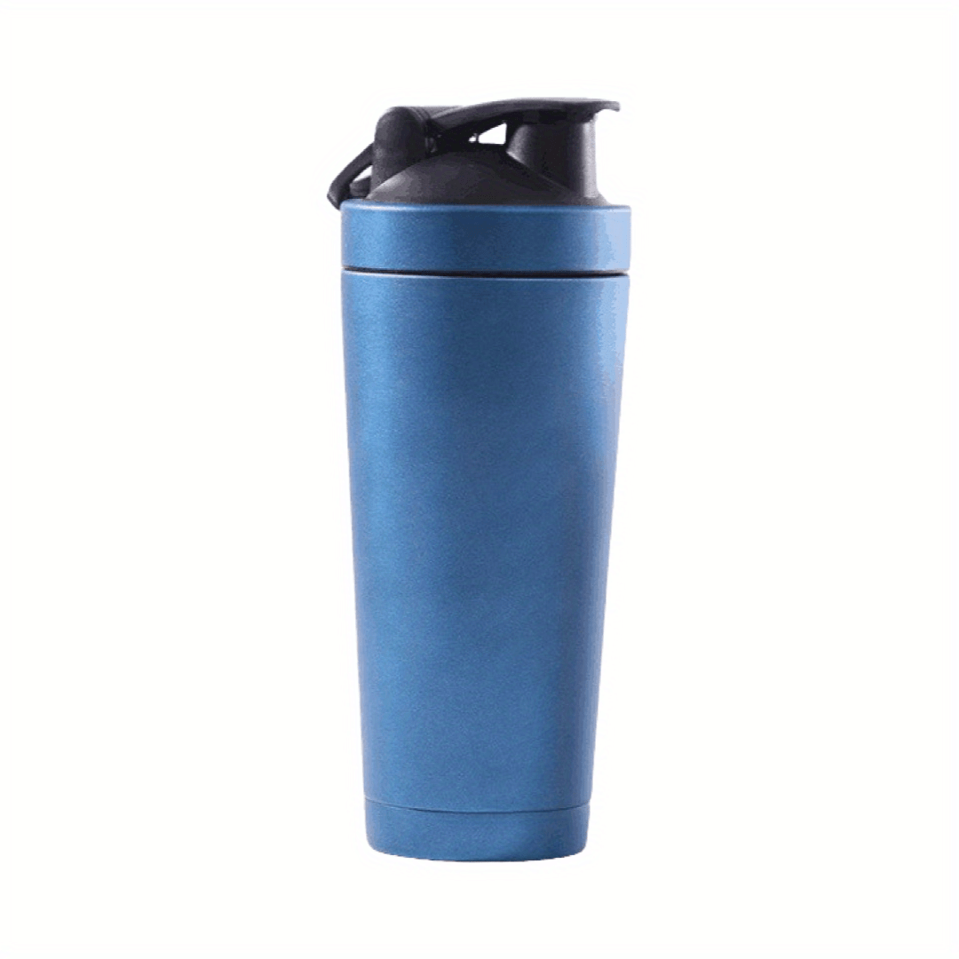 750ML Red Stainless Steel Protein Shaker Bottle For Sports Nutrition