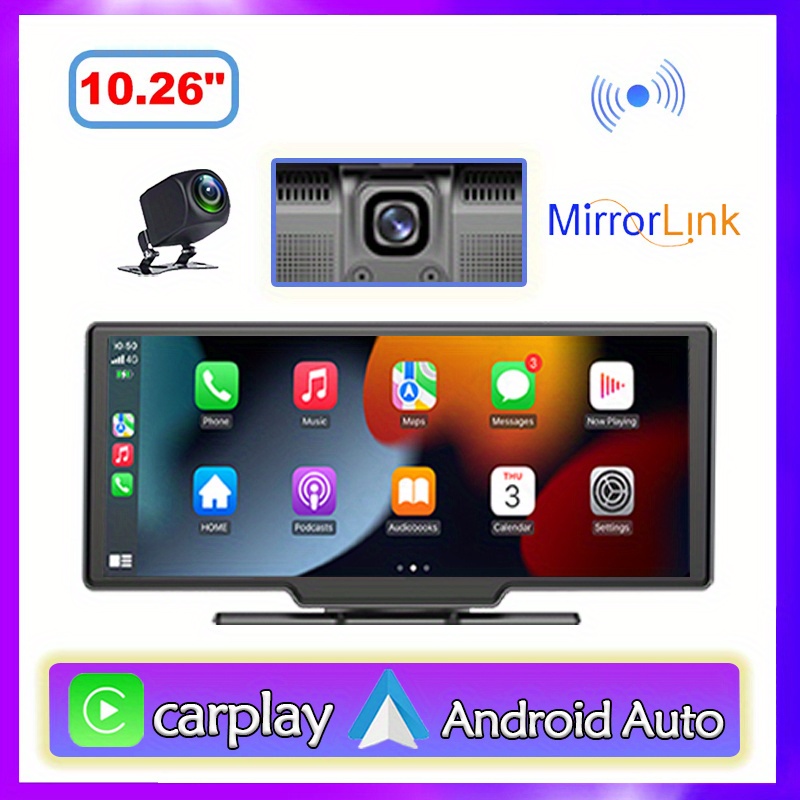 10.33 « sans fil Carplay Auto Android 12 voiture écran d'affichage