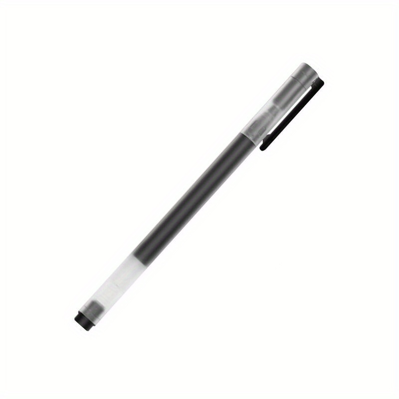 8 pcs/ lot black gel pens simple design What up pen for signature office  school stationery Canetas escolar 0.3/0.4/0.5/0.6 mm - AliExpress