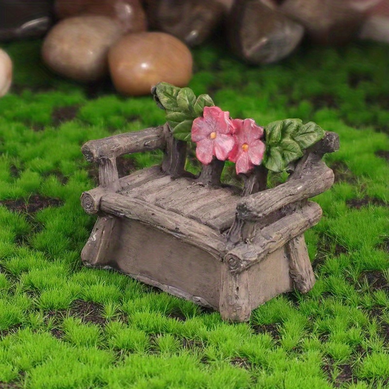 VORCOOL 4pcs Life-like Fairy Artificial Grass Miniature Ornament Garden  mini house Craft Pot -15x15cm (Green) - AliExpress