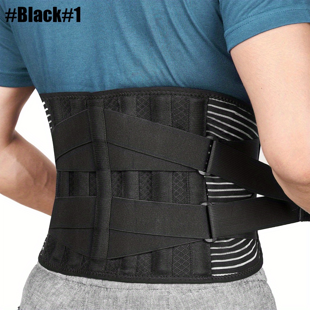 Back Brace Lower Back Support Lumbar Support Belt Women Men - Temu