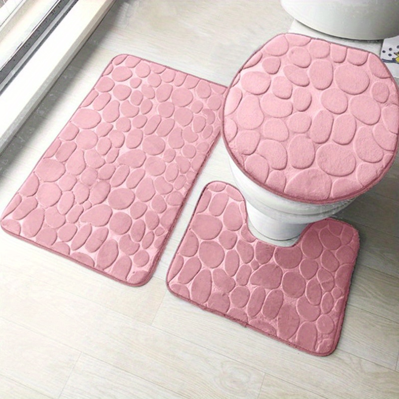 4PCs Anti Slip Bathtub Mat Bathroom Mat Rug Plastic Bath Shower Floor  Carpet DIY