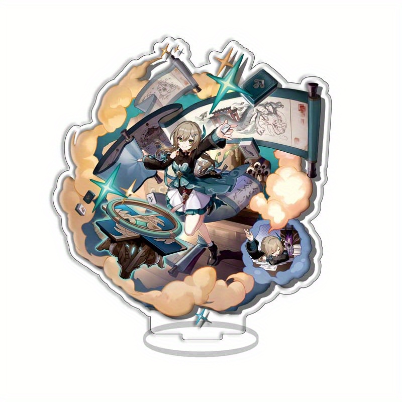 15 cm 2D Anime Figure Acrylic Stand Collectible Toy