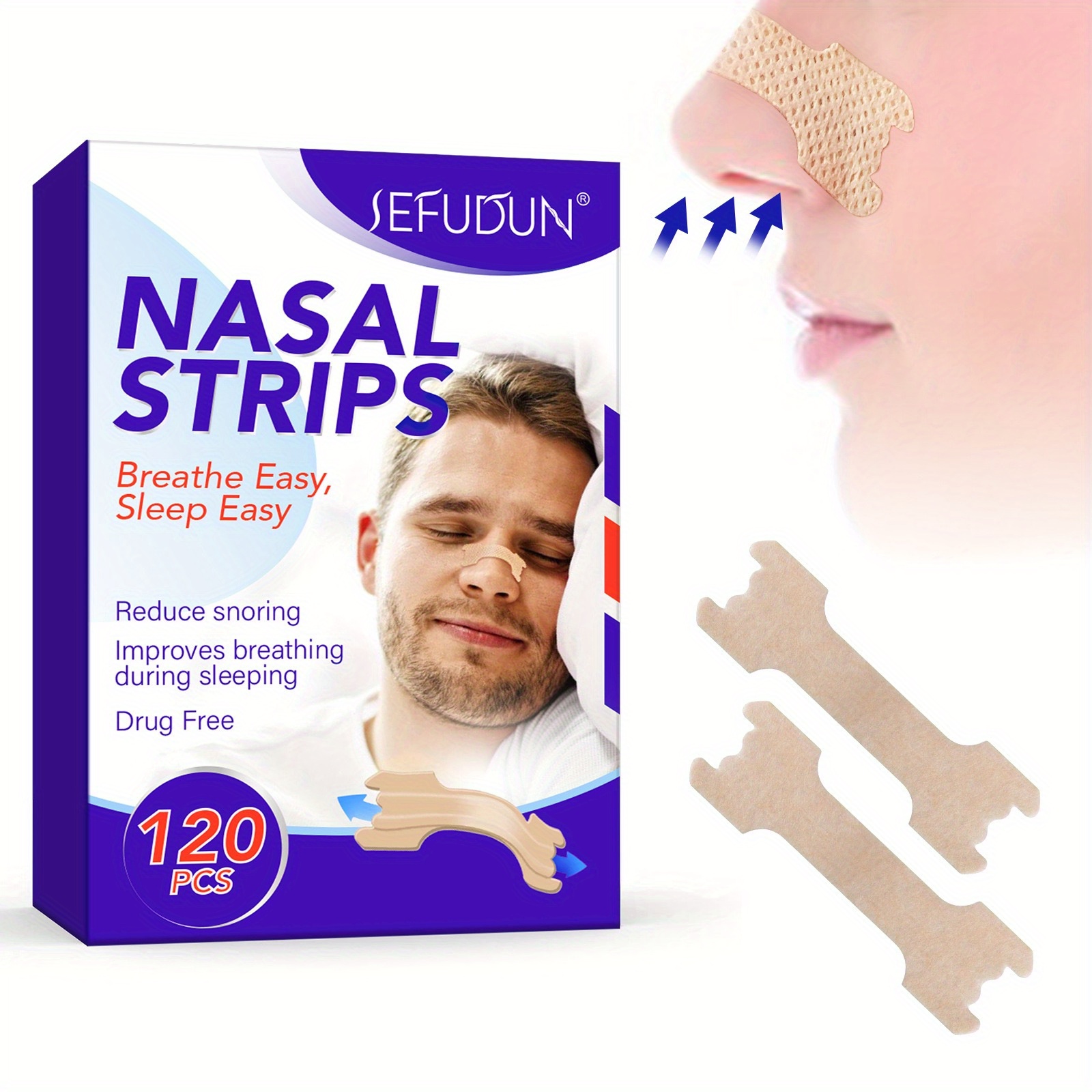 Nasal Stickers Smooth Stickers Ventilation Stickers Snoring - Temu