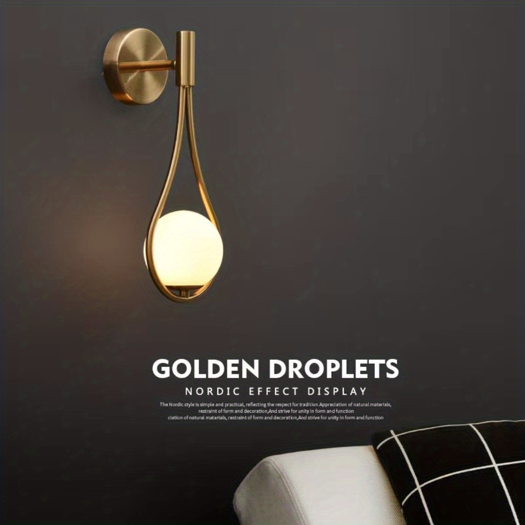 Light Luxury Nordic Wall Light Fixture Living Room Bedroom Temu