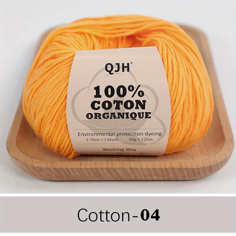 charmkey mercerized cotton yarn soft feeling