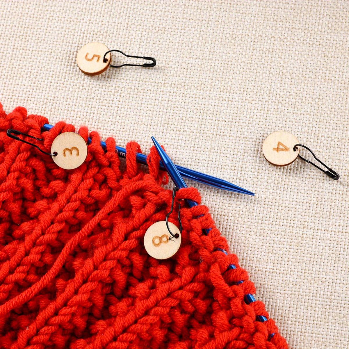 Mix Color Knitting Markers Crochet Clips Crochet Pins Bulk - Temu