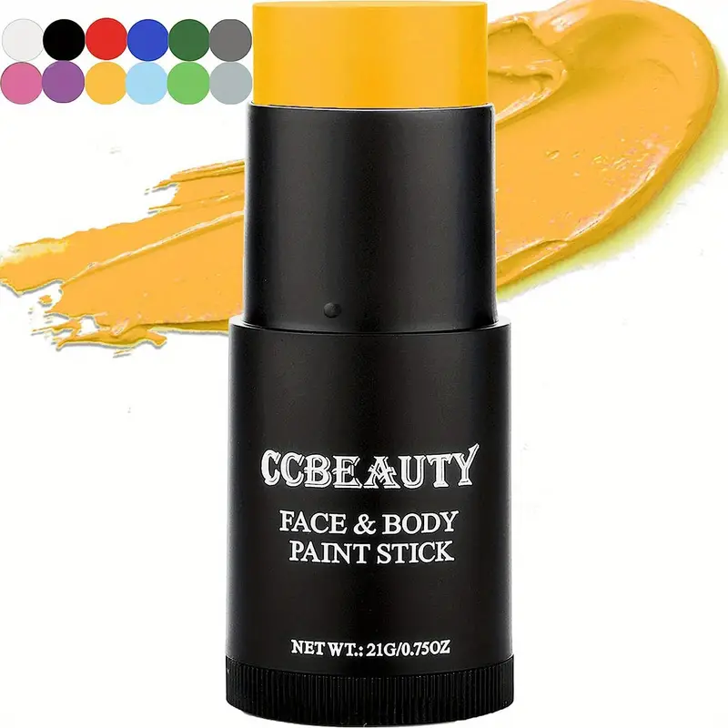Body Paint Makeup Stick Gold Face Paint Stick Blendable Full Body
