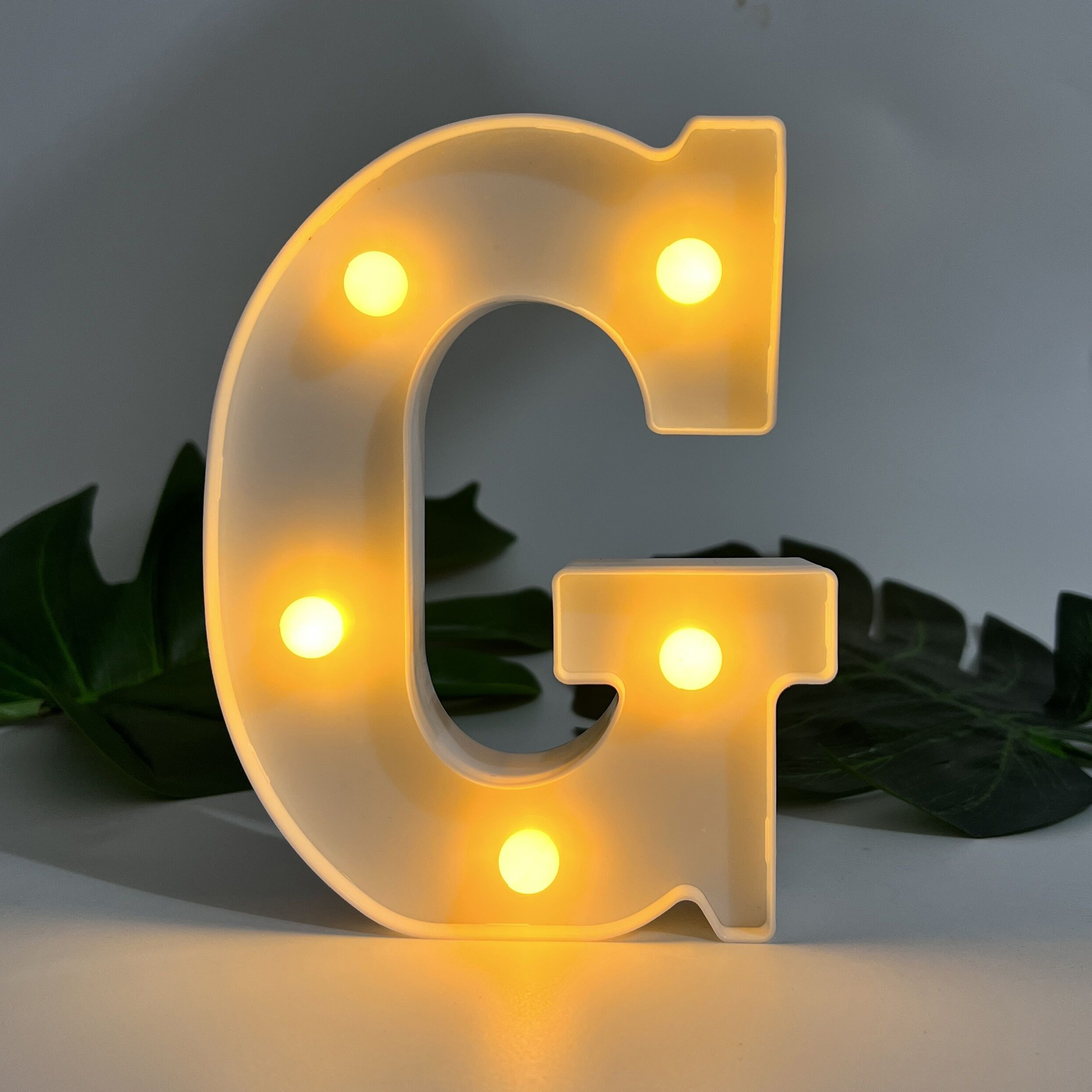 1pc Luces Led Letras Alfabeto Luminosas Lámpara Números - Temu