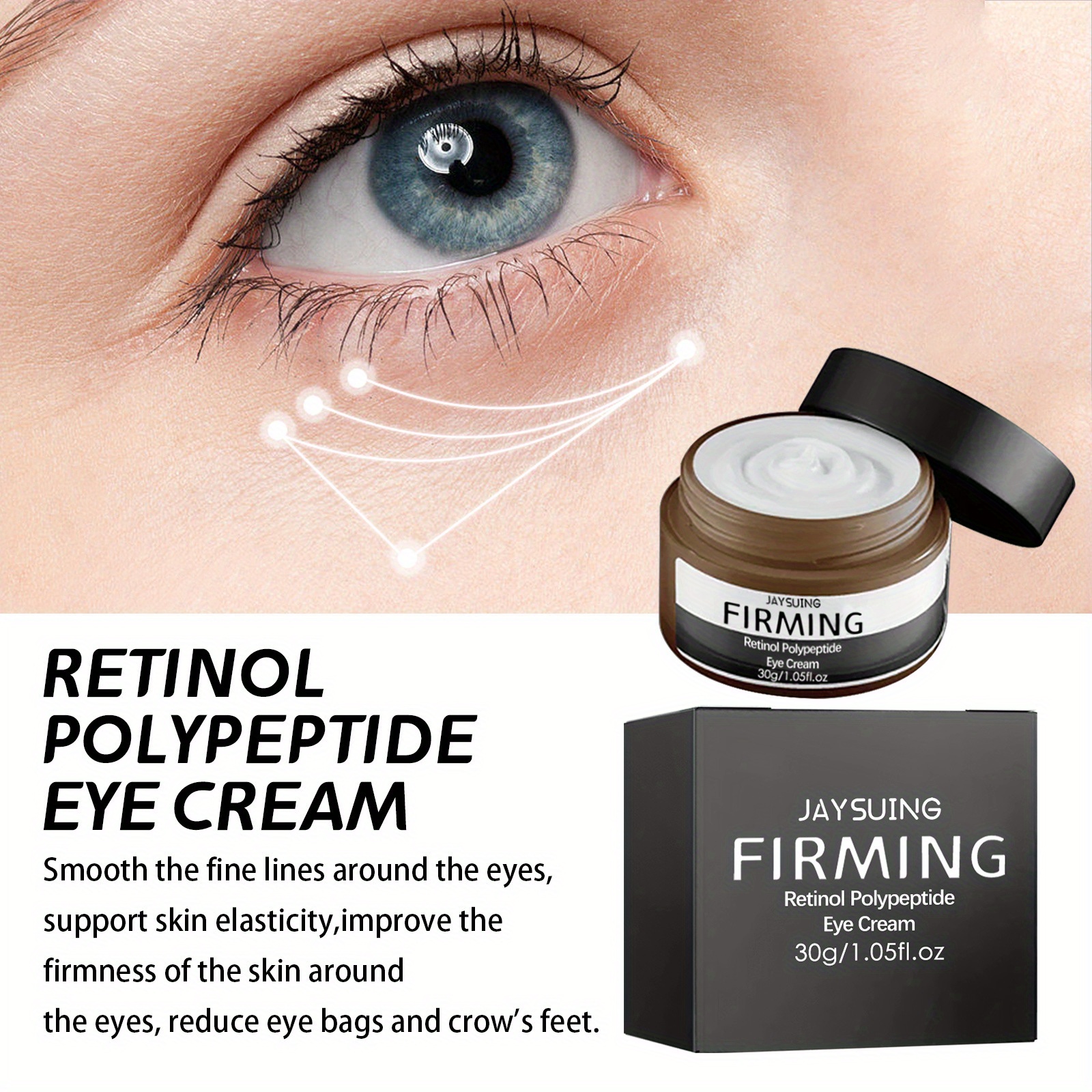 Retinol Polypeptid Augencreme, Exklusive Formel, Effektiv