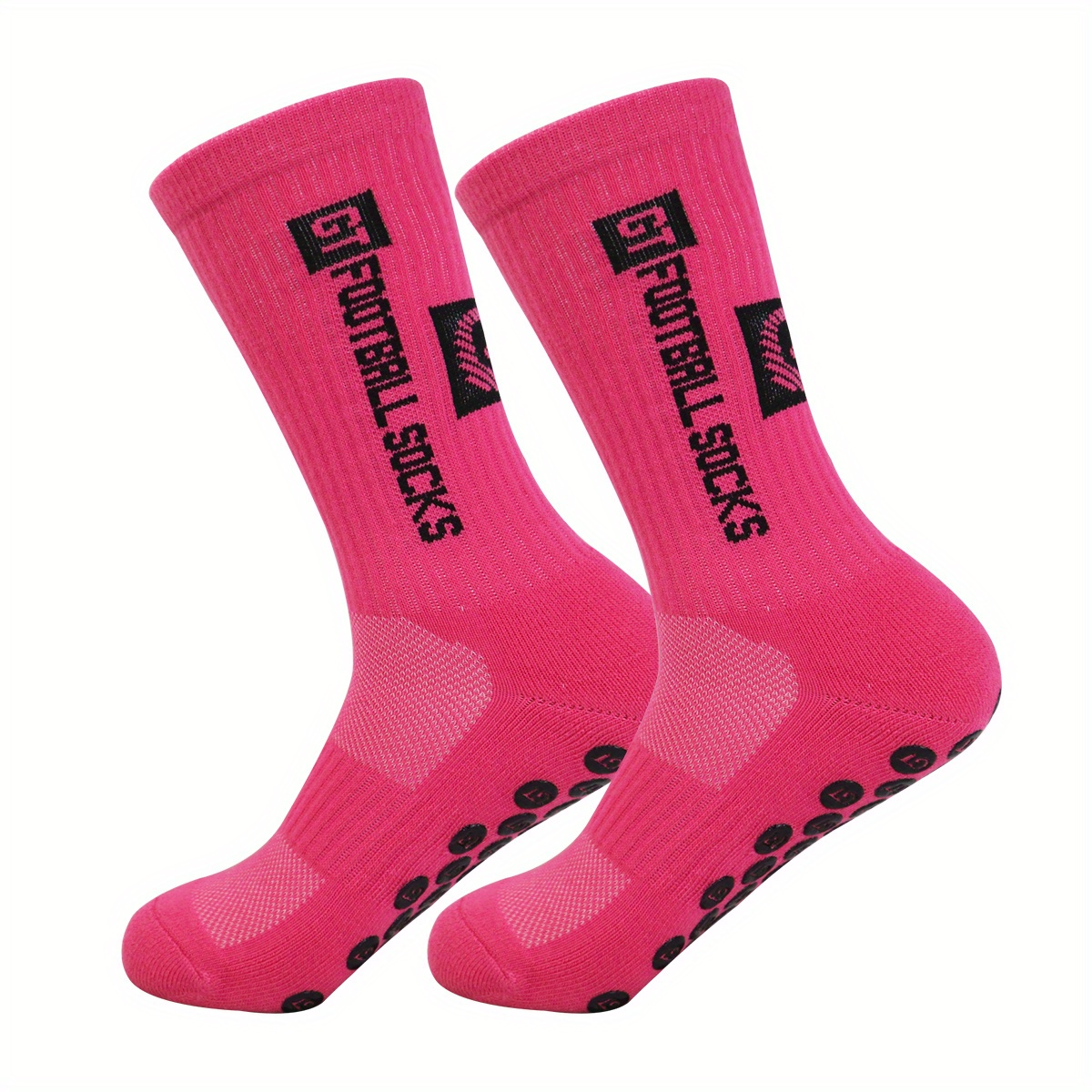 Friary Pink, Girls Football Grip Socks