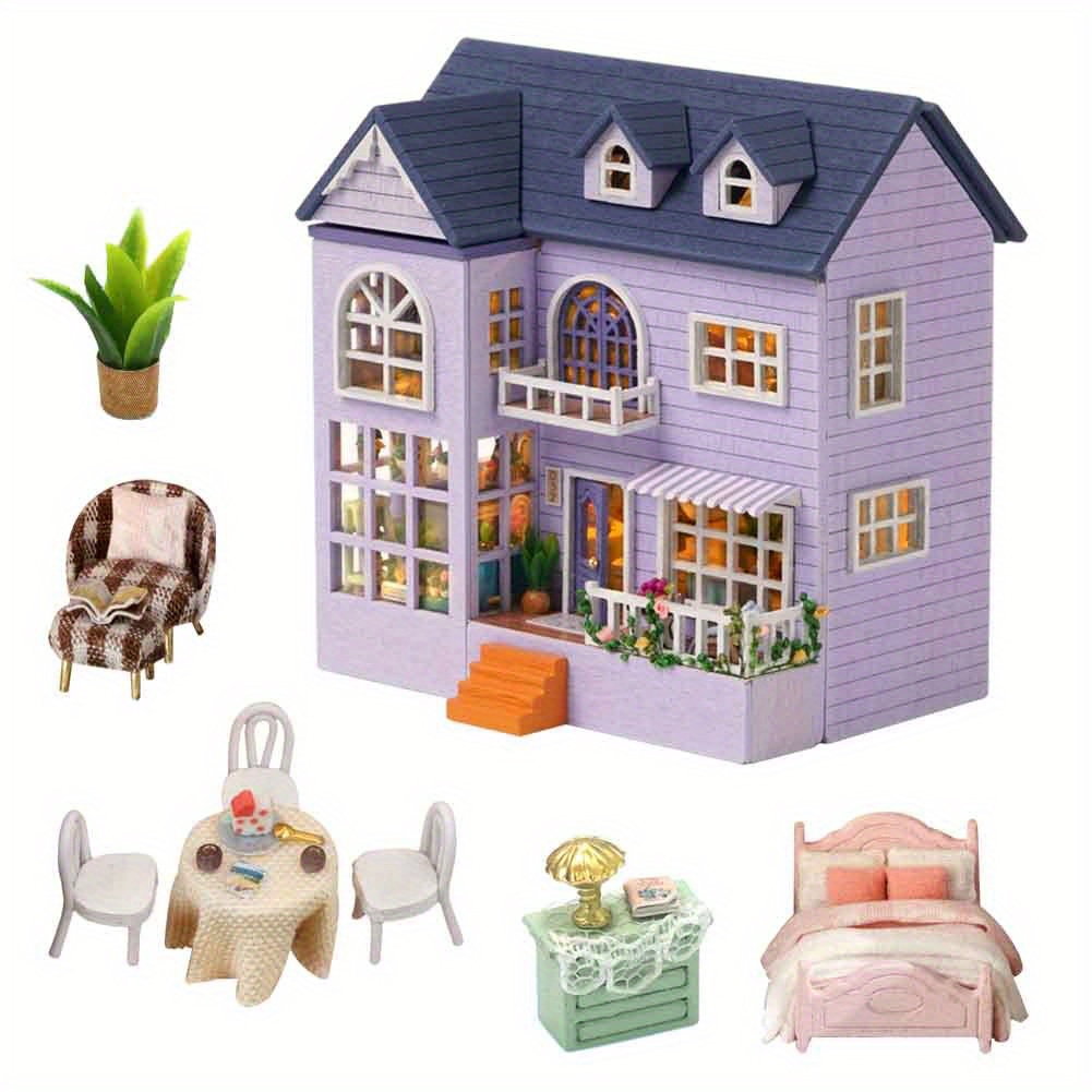1pc Set Di Casa Delle Bambole Fatta A Mano Con Mobili In Miniatura, Modello  Di Puzzle Creativo Ornamento Per La Casa, Decorazioni Per La Casa Per