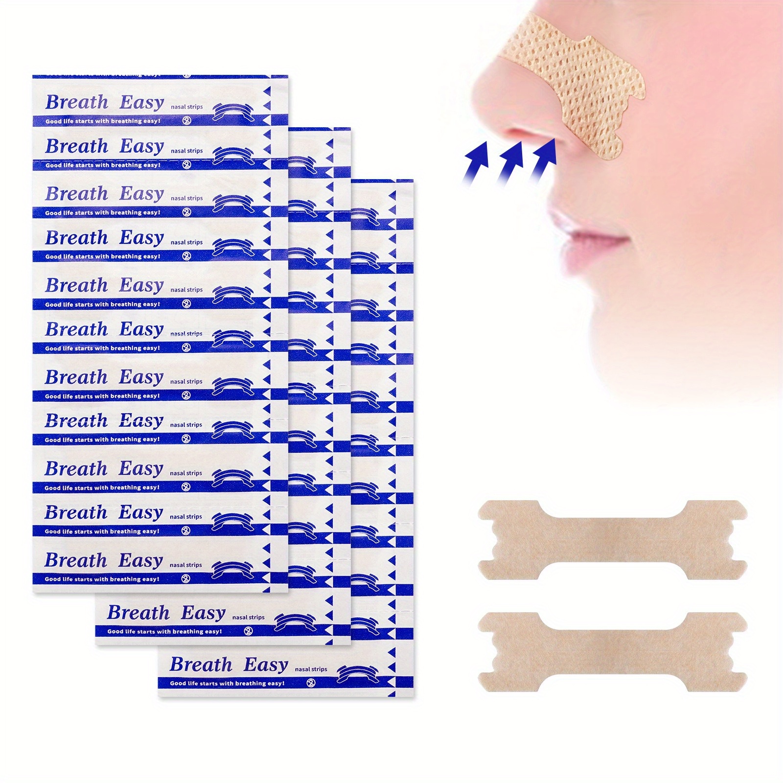 Nasal Stickers Smooth Stickers Ventilation Stickers Snoring - Temu