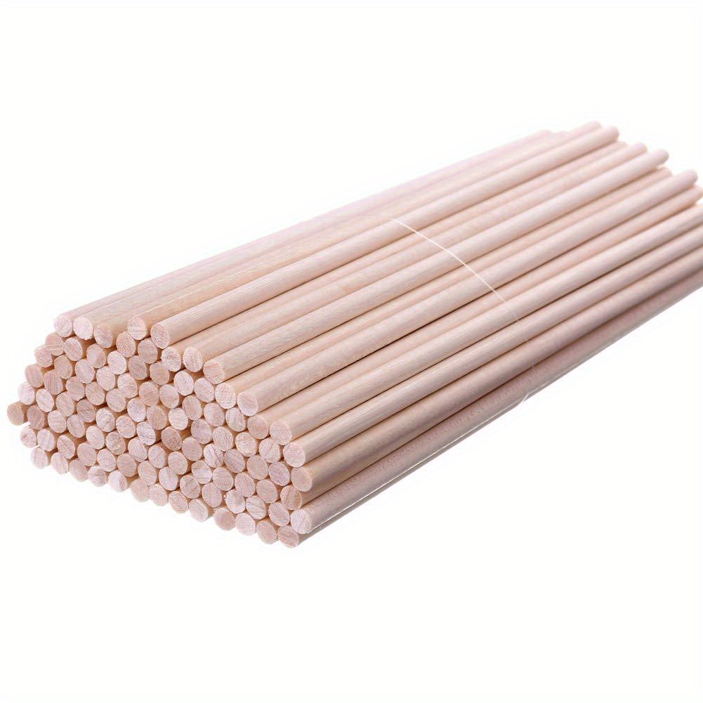 Wooden Dowel Sticks 4 Sizes Round Sticks For Christmas - Temu