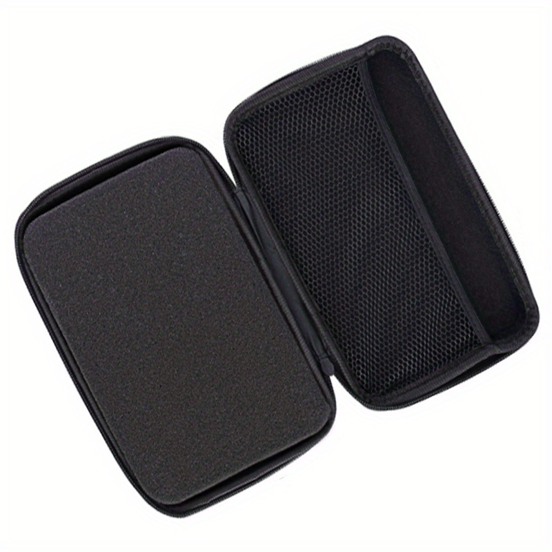 Lightweight Nylon Travel Microphone Case With Sponge Padding - Durable Eva Storage Bag For Photography & Video Equipment