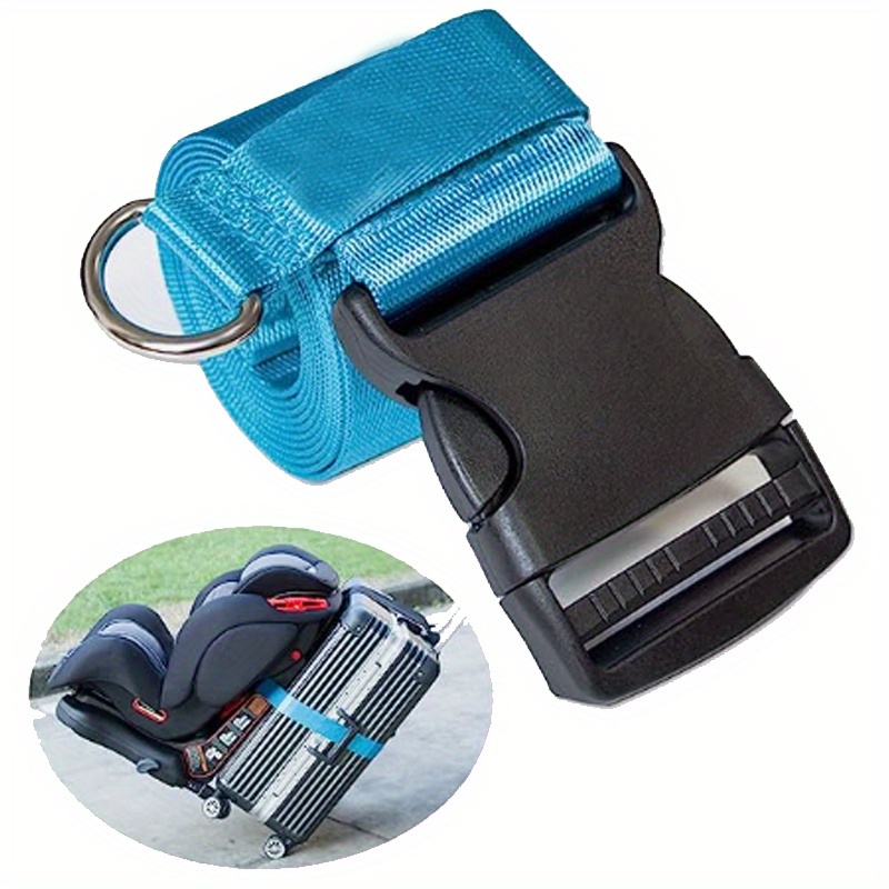 Seat Belt Adjuster for Kids Universal Seatbelt Clips Auto Car Shoulder Neck  Strap Positioning Belt Also Car Seat Travel Belt to Suitcase(Black)
