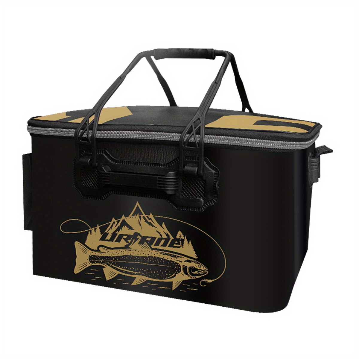 Folding Thickened Fishing Bucket With EVA Water Tank Portable Outdoor  Tackle For Live Fish Box Fishing Tool Caddy 230807 From Dao05, $8.5