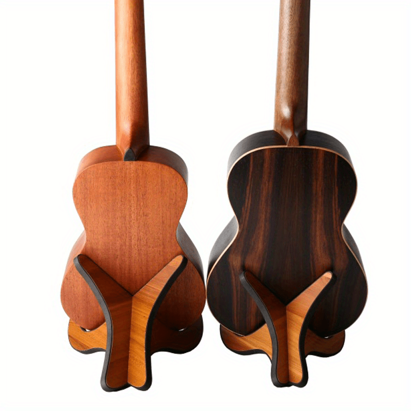For Ukulele Violin Wooden Stand Ukulele Small Guitar Upright - Temu Mexico