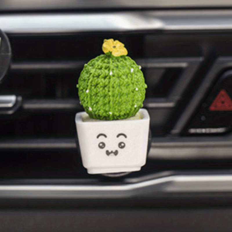 Kaktus Auto Dekoration 4pcs Schütteln Kopf Spielzeug Grün Sukkulenten  Topfpflanzen Blume Auto Innenraum Armaturenbrett Zubehör Mittelkonsole  Dekoration Creat