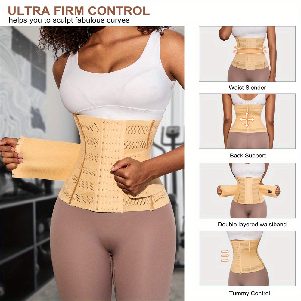 Firm Control Waist Trainer Corset - Comfortable Full Coverage