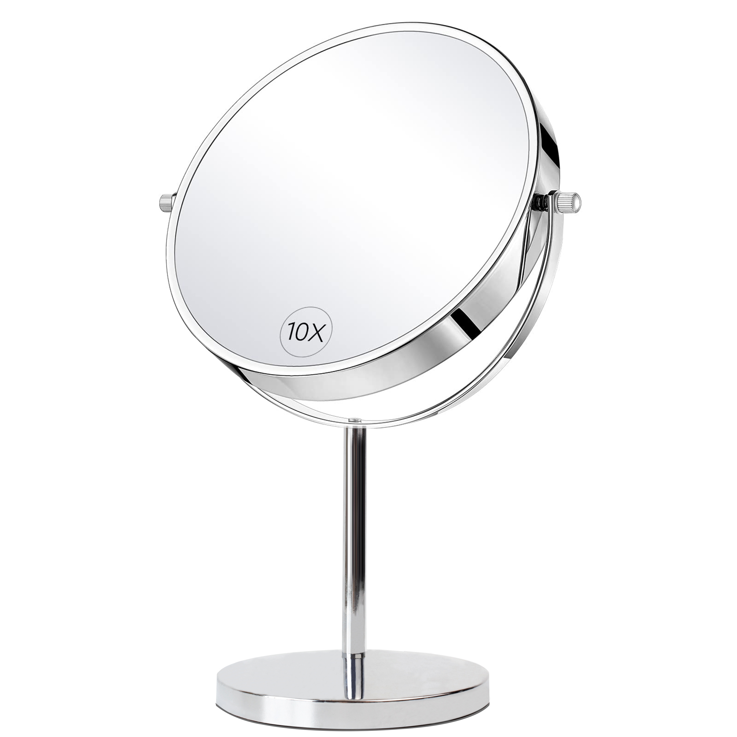 Espejo de aumento 12X – Uso para aplicación de maquillaje – Pinzas – y  eliminación de puntos negros / manchas – Espejo redondo con 2 ventosas para  un