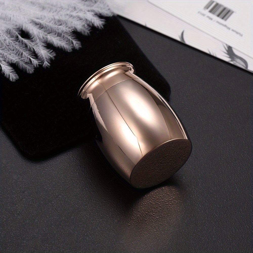 Small Urns For Ashes - Set Of 4 2.7 Inch High Aluminium Mini Urns