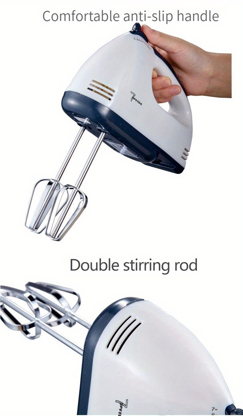 Powerful 7 speed Handheld Electric Mixer For Effortless Temu United