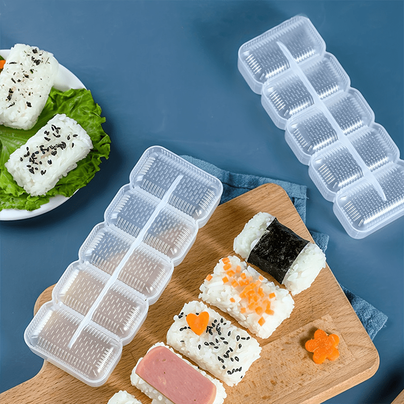 1pc Warship Sushi Mold Household Food Grade Seaweed Laver Wrapped Rice Box  Small Rice Ball Hand Sushi Making Tool for restaurant/food truck/bakery