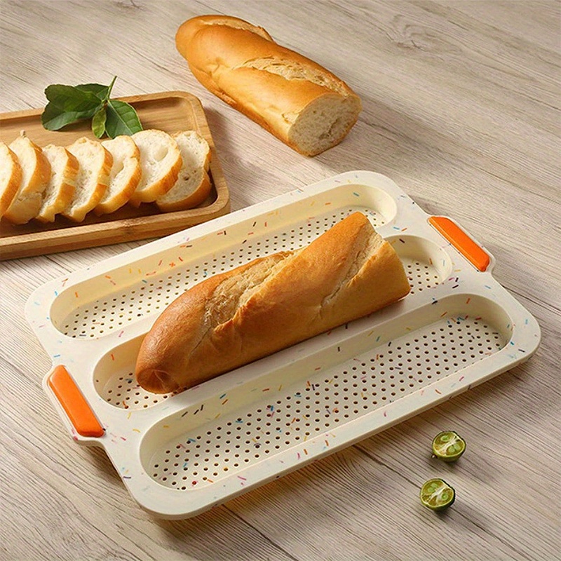 Non stick Silicone Bakeware Set Includes Baguette Toast Loaf - Temu