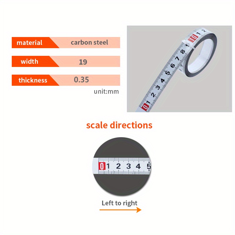 Small Tape Measure Diameter Rule (Steel), MURATEC KDS