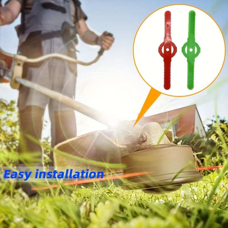 Plastic Grass Cutting Trimmer Blade Portable Cordless Grass Temu