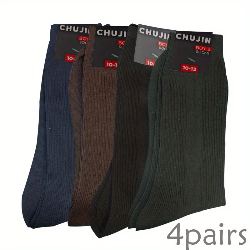 Men's Thin Breathable Odor Resistant Soft Comfy Crew Socks - Temu