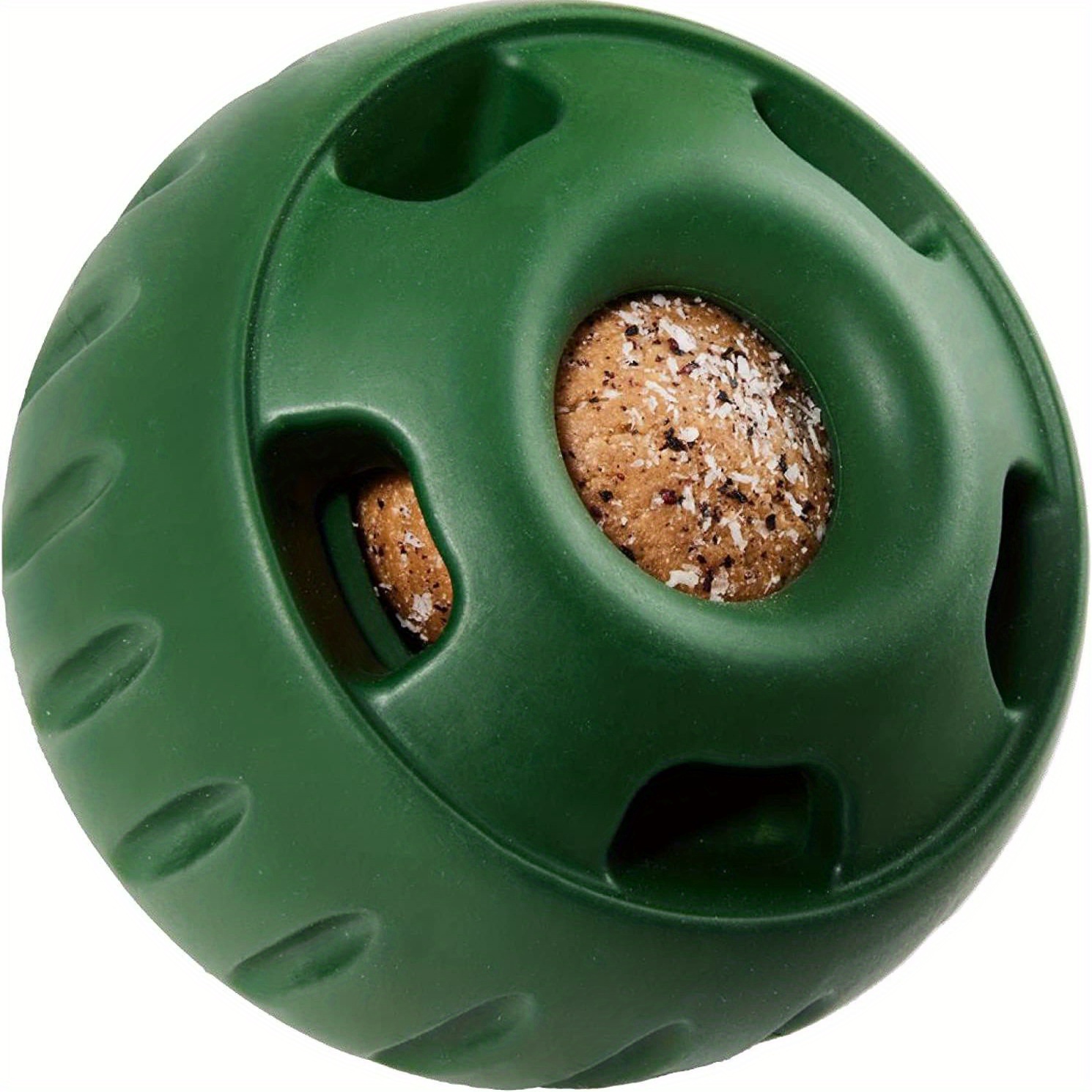 KONG Treat Dispenser Bamboo Feeder Ball Dog Toy, Medium