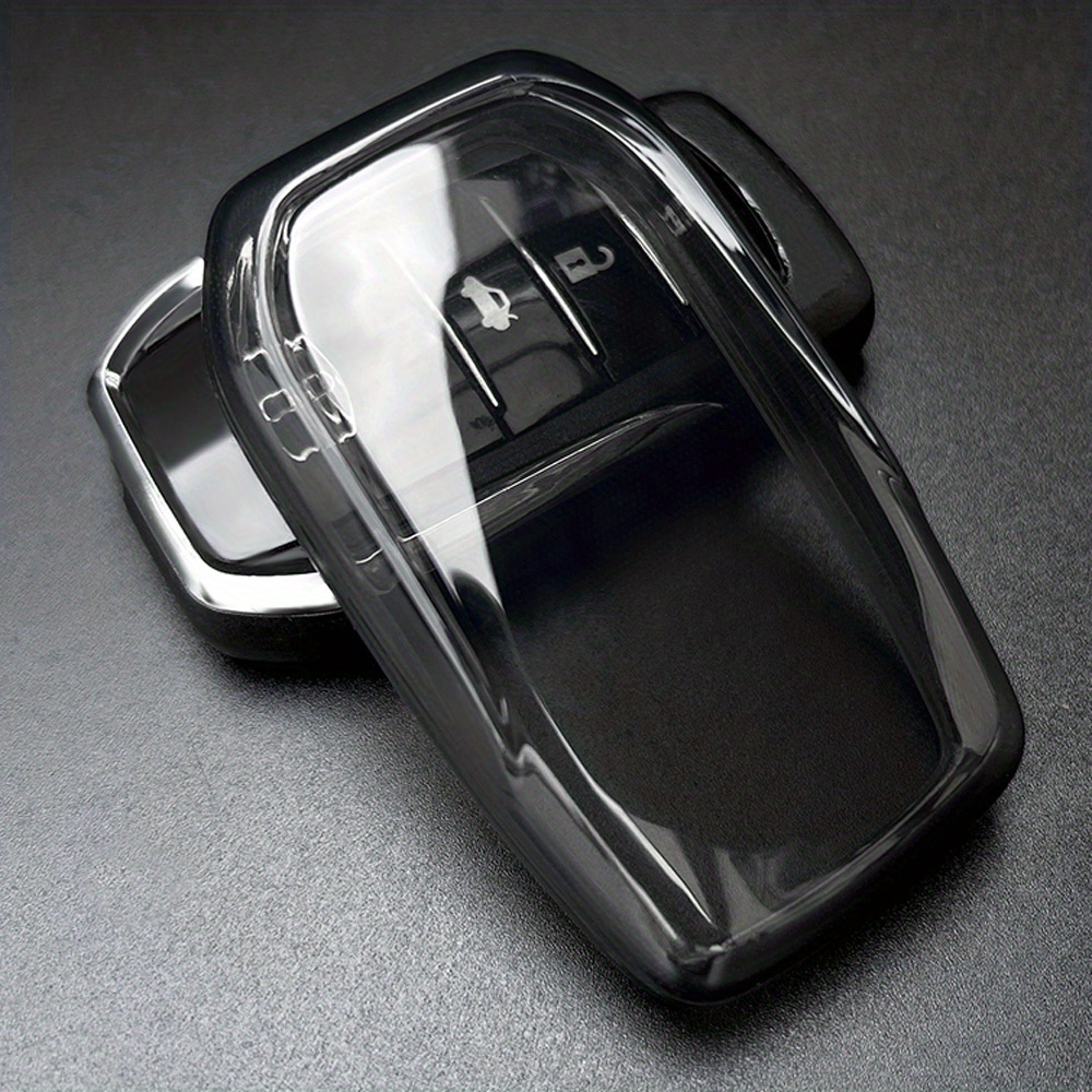 TEMU Soft Tpu Car Key Cover For   For Rav4 For For For For Camry For Land Cruiser Fob Accessories