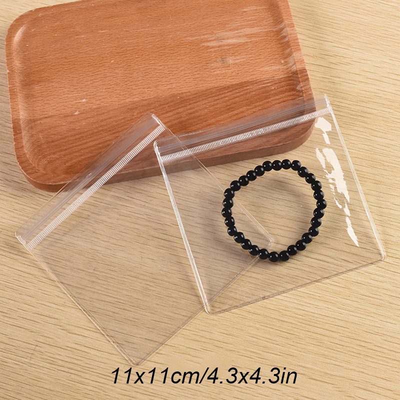 10 Sizes Anti oxidation Jewelry Storage Bags Pvc Transparent - Temu