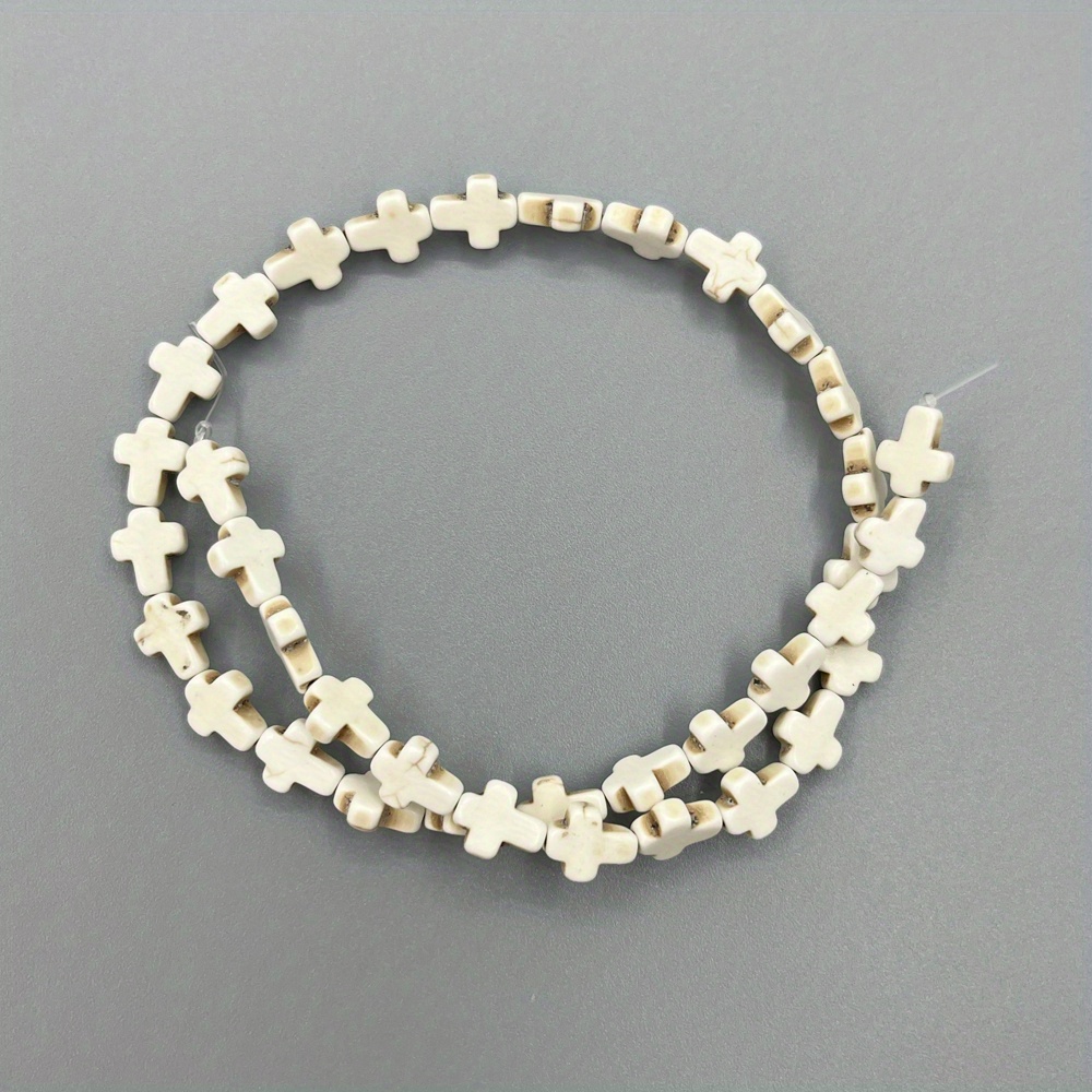 Natural White Seashell Shell Cross Beads for Jewelry Making 8/10/13mm  Mother Of Pearl Charm Beads Diy Bracelets Necklace Earring