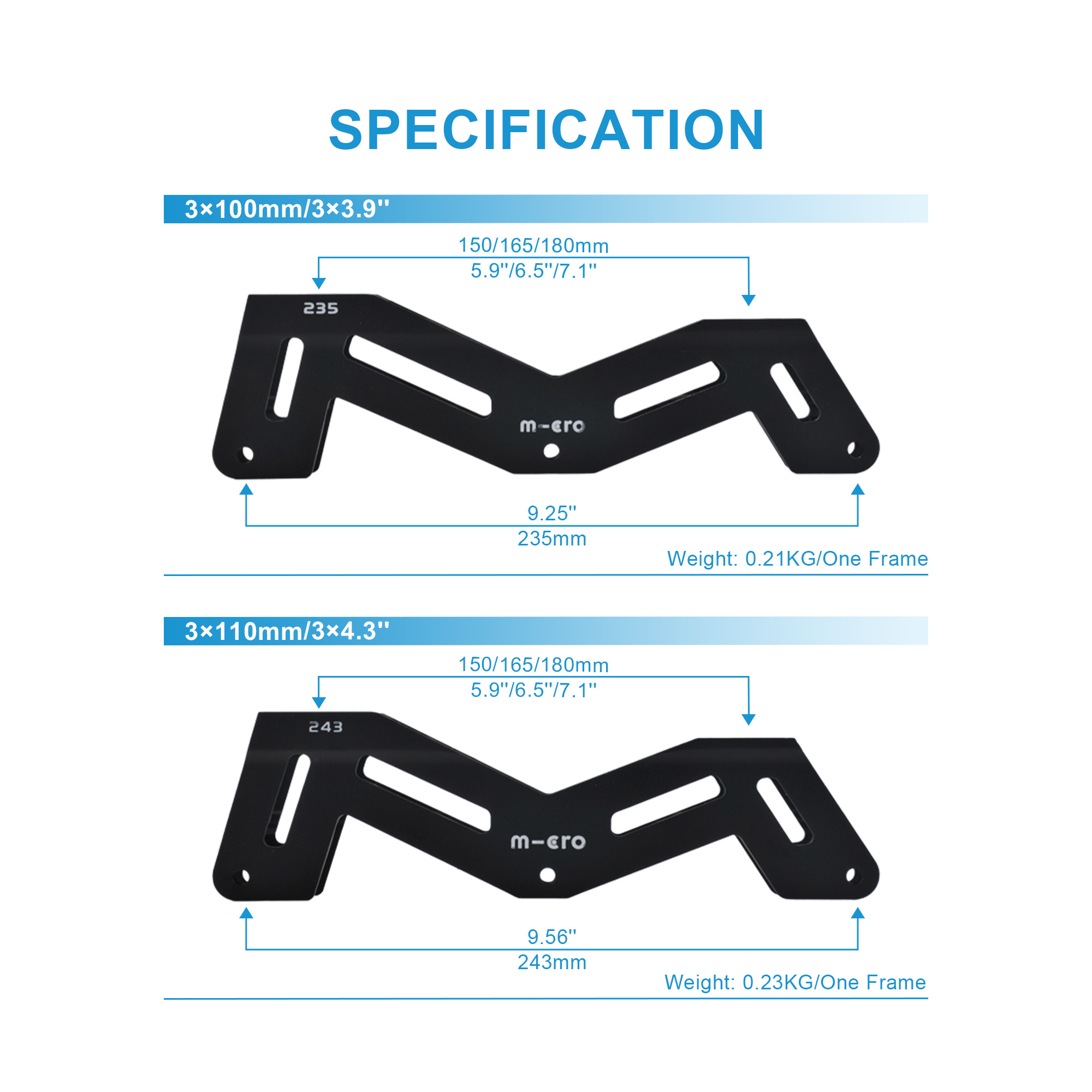 Micro M Frames 100/110 3wd Flat Setup Mounting Temu Netherlands