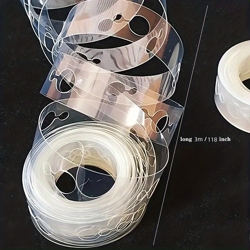  Prextex Kit de decoración de arco de globos y guirnaldas, cinta  de tira de arco de globos (32 pies), rollo de cinta blanca (80 pies), 240  puntos de pegamento, 2 herramientas
