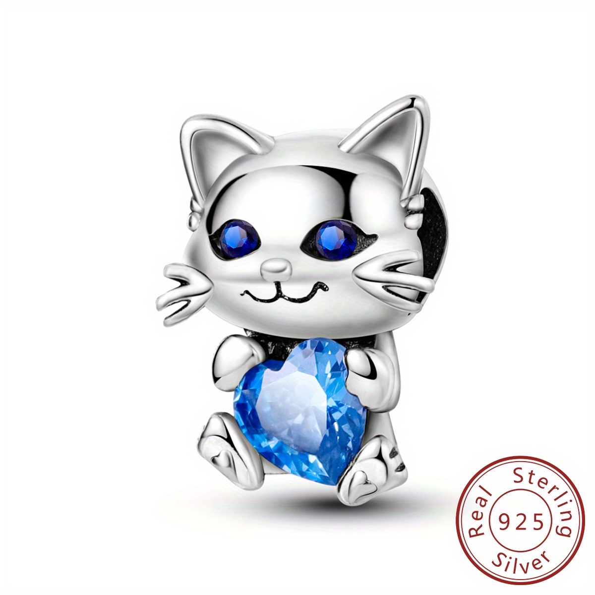 Comprar Colgante gato en plata - Joyería Belén