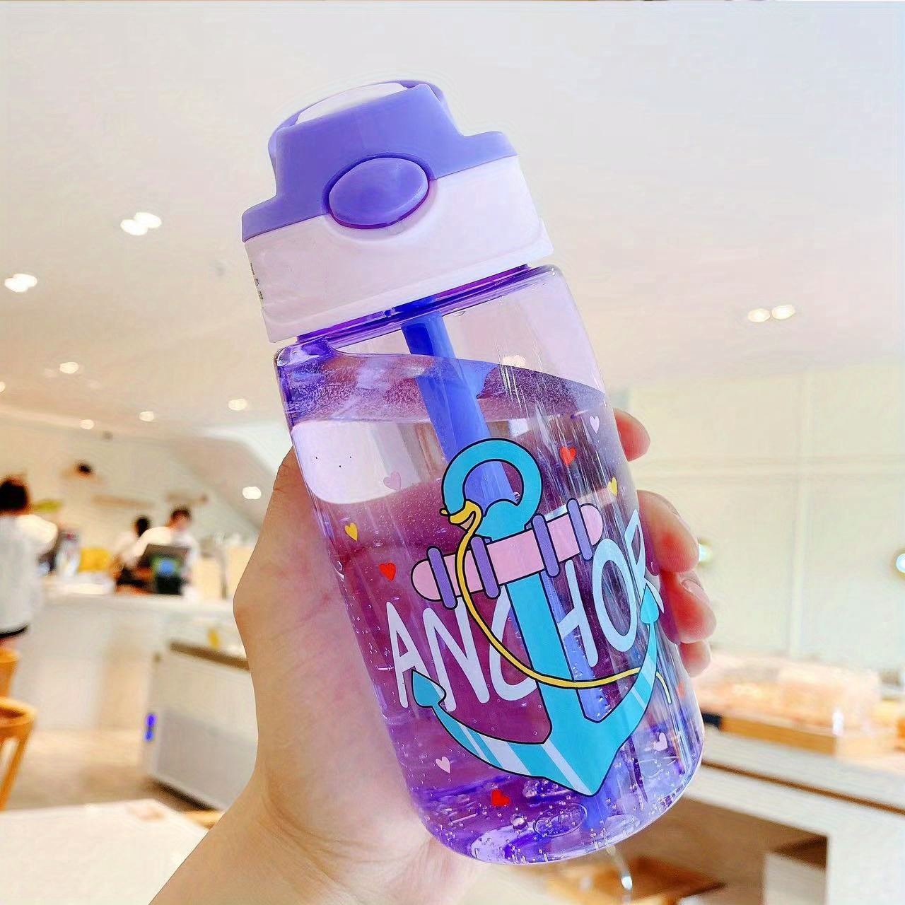 Kids Water Bottle With Straw Kids Travel Cup Space Water Bottle Leak Proof  Cup Animal Water Bottle Unicorn Water Bottle 