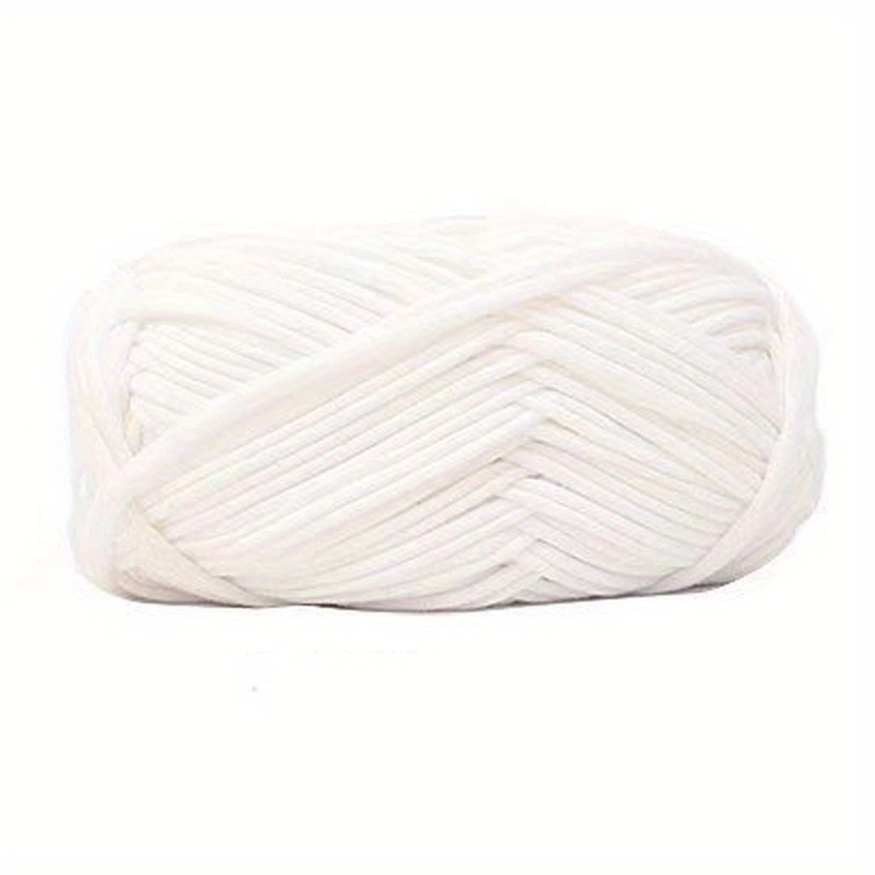 T Shirt Yarn Spaghetti Yarn Thick Yarn for Crocheting Cotton Polyester  Elastic Fabric Cloth Knitting Yarn for Hand DIY 