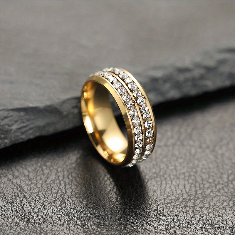 Double Row Ring (Gold) 9