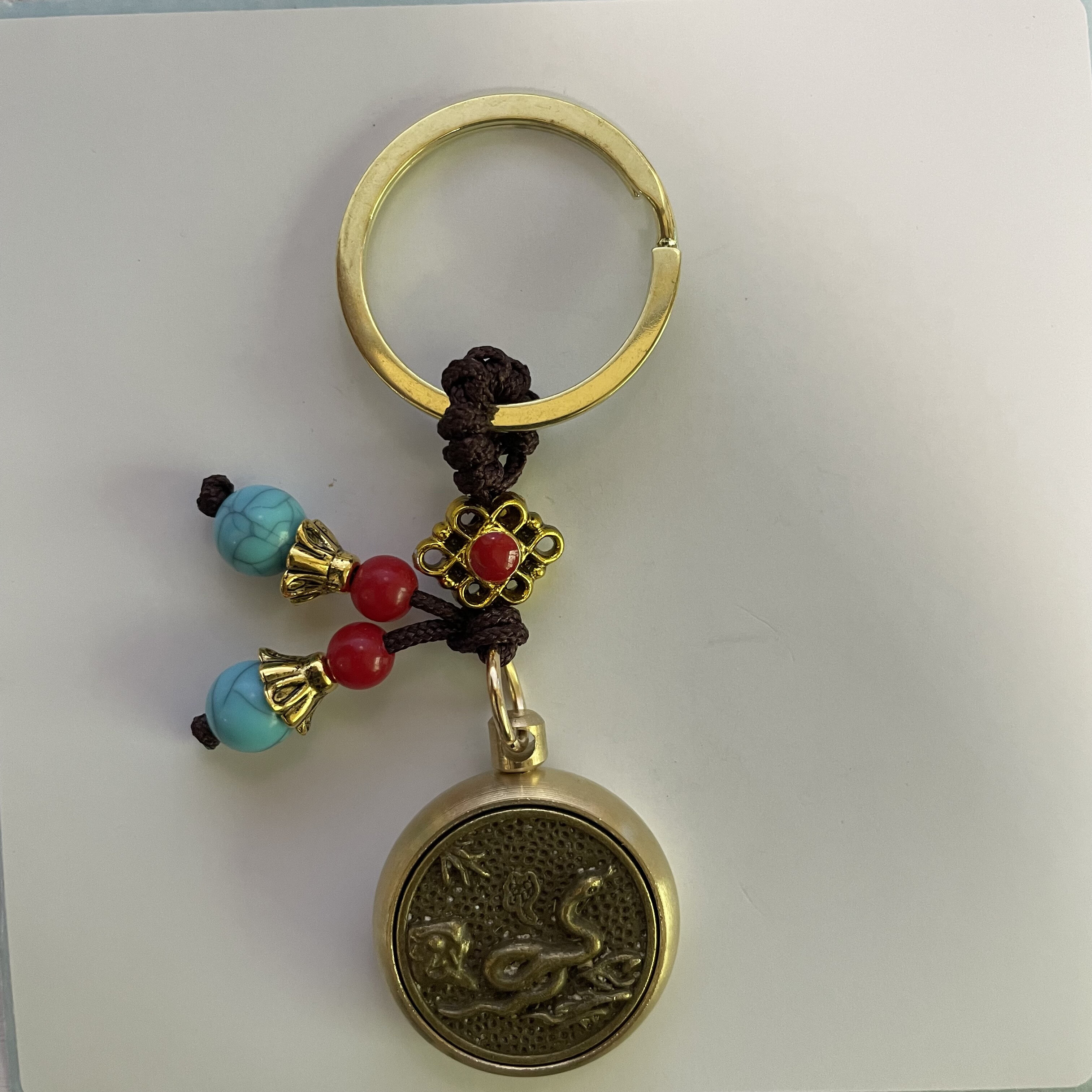 Gold Bullion Key Ring