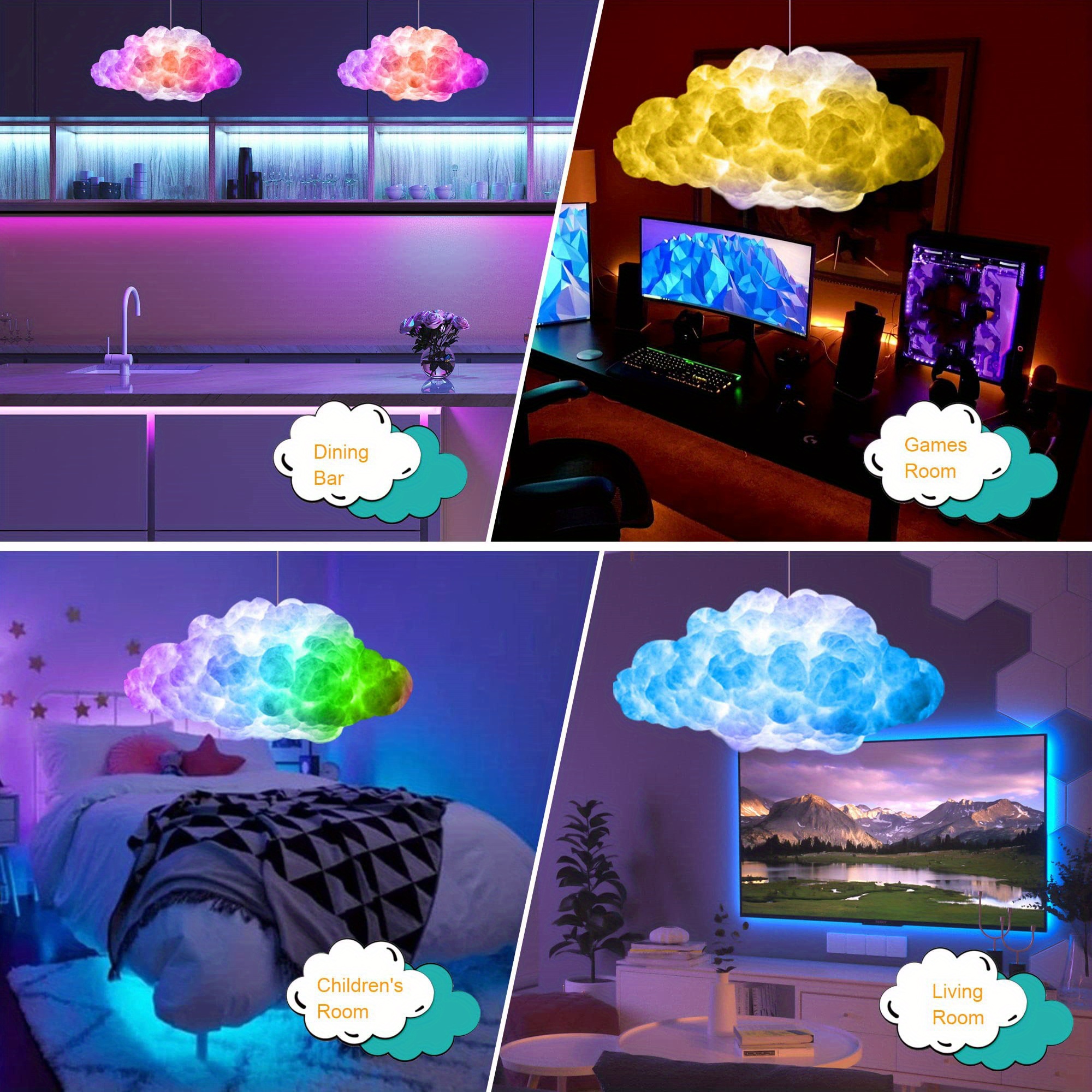 Transform your kid's room with LED strip lights