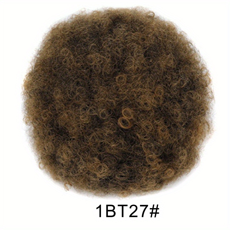 Short Afro Puff Drawstring Ponytail Extension