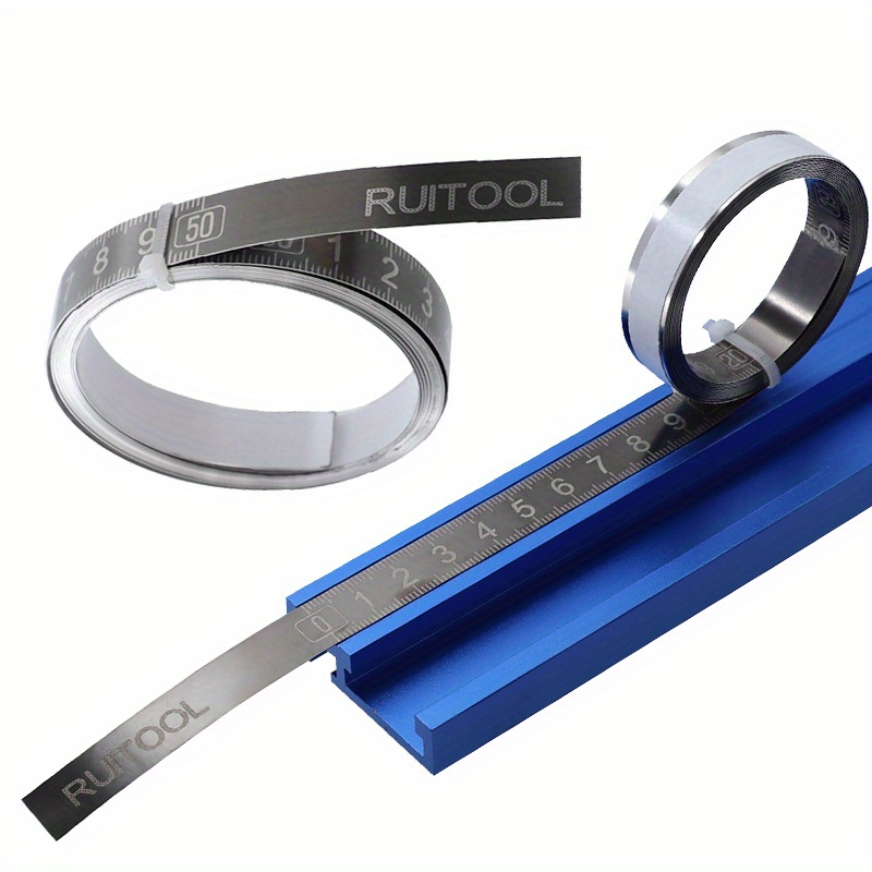 Stainless Steel Miter Track Tape Measure: Rust proof Durable - Temu