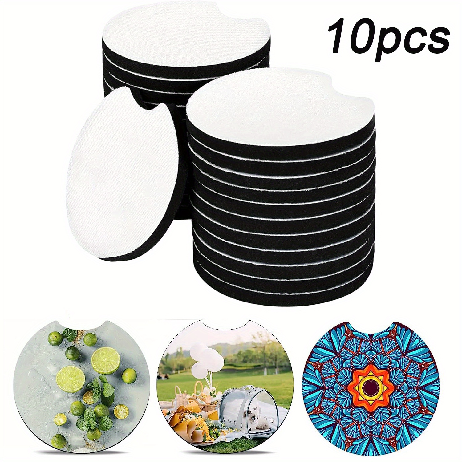 Sublimation Blanks Products Sublimation Cup Coasters Blanks Temu